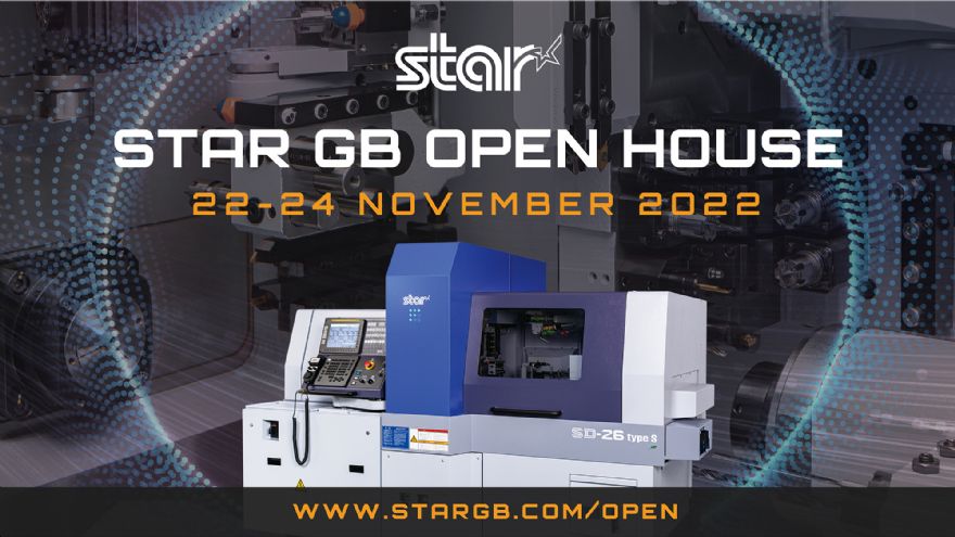 Star GB plans UK premiere of new sliding-head lathe at Open House