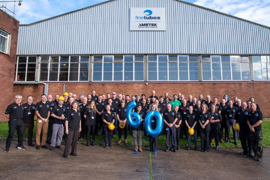 Ametek Fine Tubes celebrates 60 years in Plymouth