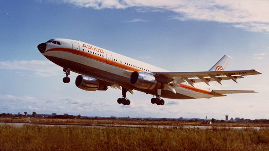 50th anniversary of the first flight of the Airbus A300