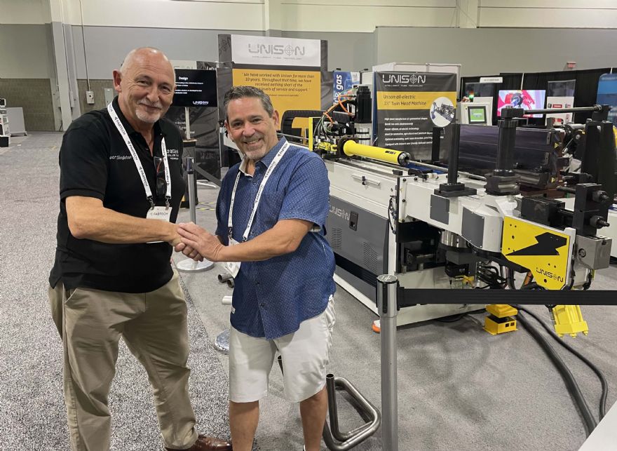 Fabtech 2022 a big success for Unison