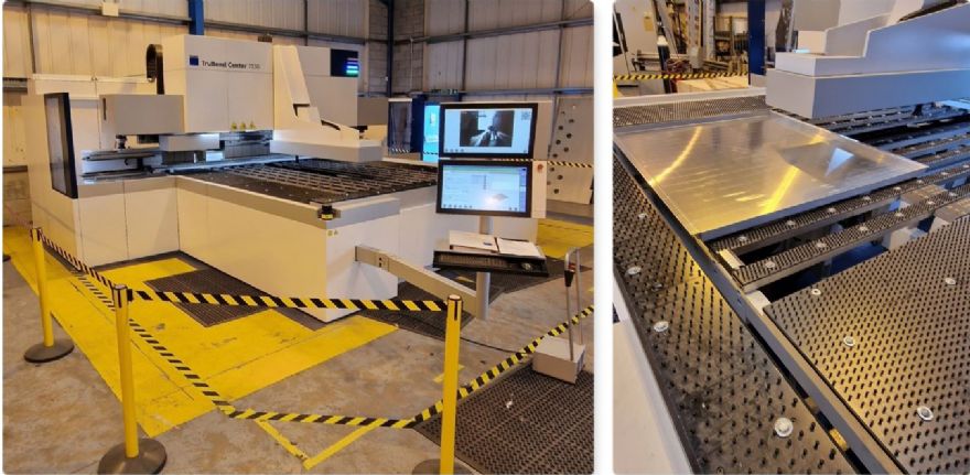New Trumpf panel bender installed at Metalline