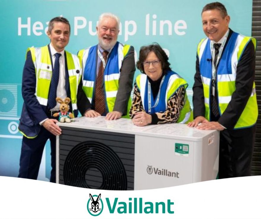 Vaillant unveils new pump production line in Belper