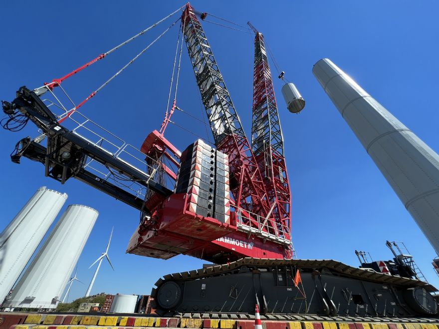 Mammoet to provide onshore heavy lifting and transport for GE