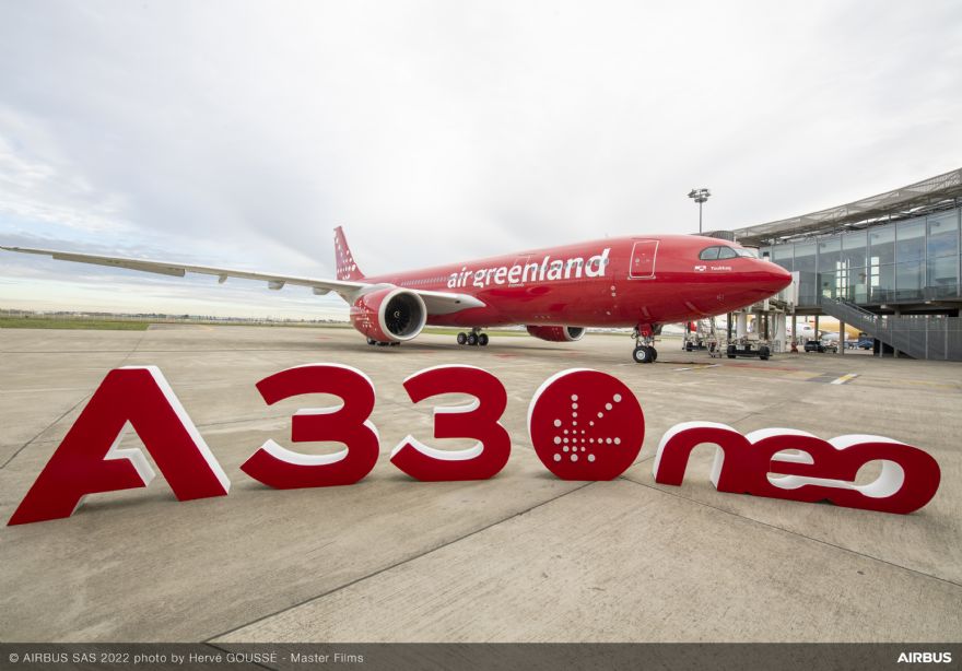 Air Greenland takes delivery of its first ever A330-800