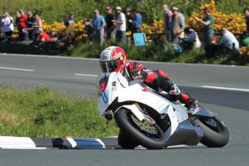 Electric bike sets new TT course record