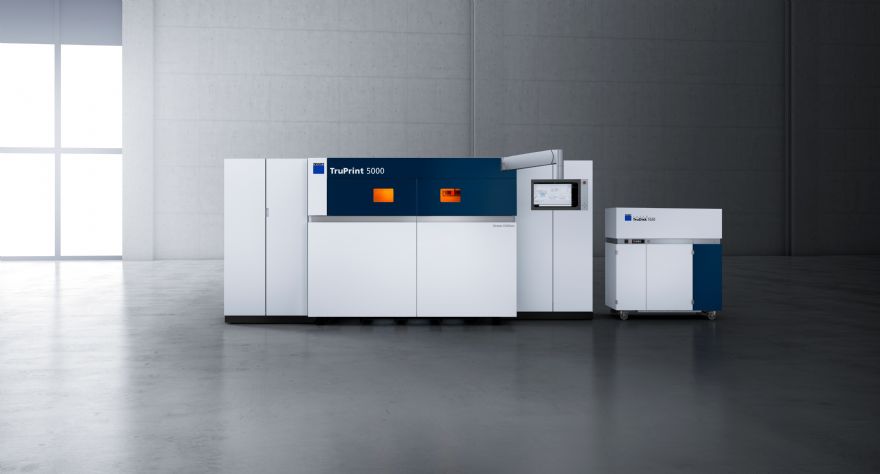 Trumpf prints large copper parts using a green laser