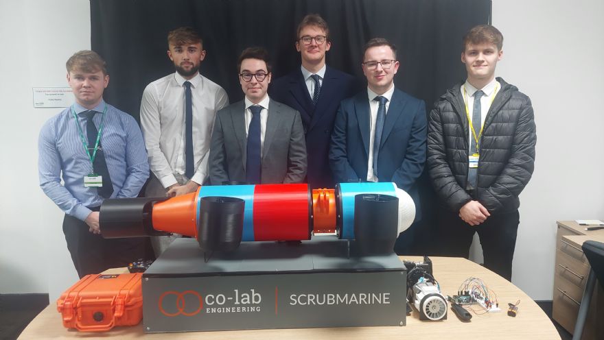 Pioneering submarine cleaning vehicle unveiled