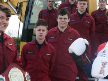 Komatsu recruits new batch of apprentices