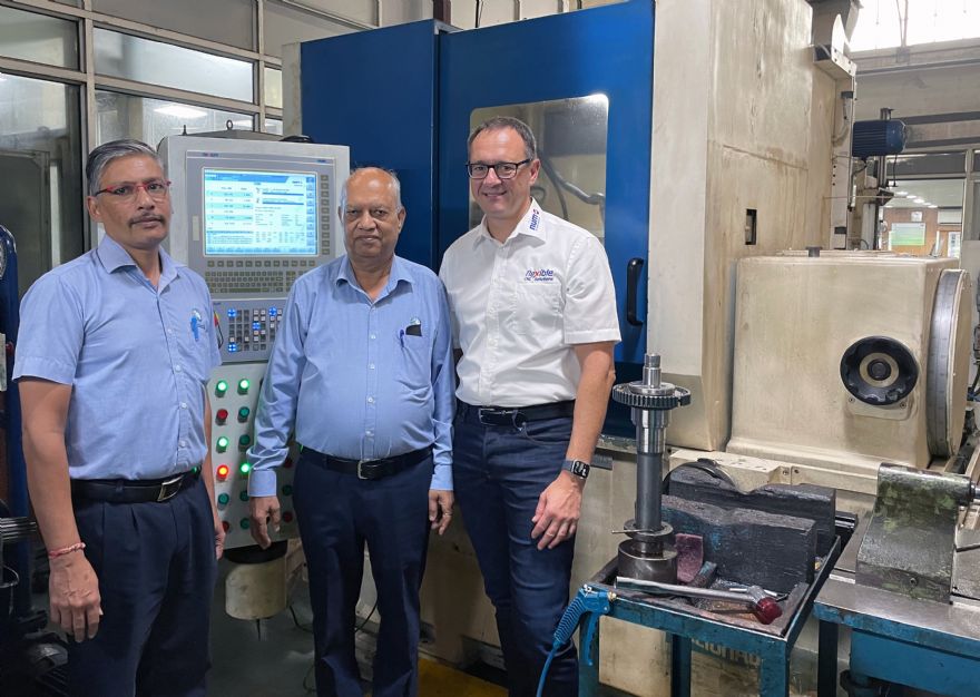 Indian manufacturer chooses NUM for CNC grinding machine retrofit