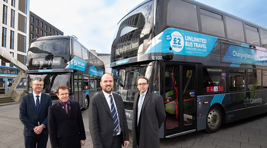National Express West Midlands invests £150 million in electric buses
