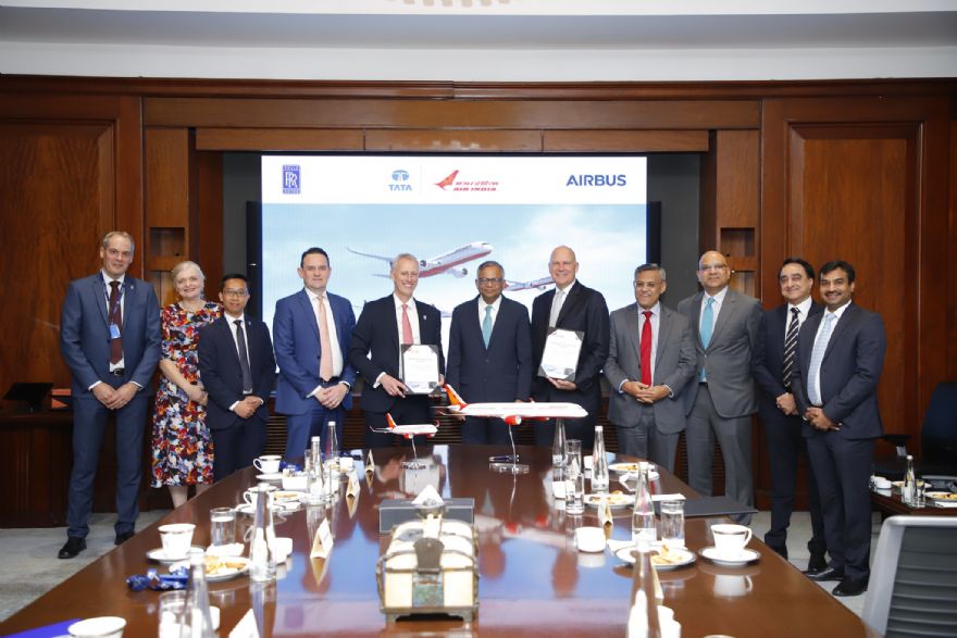 Biggest ever order for Rolls-Royce Trent XWB-97 engines