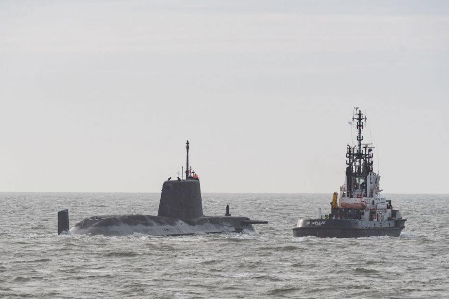 Fifth Astute-class submarine delivered to the Royal Navy