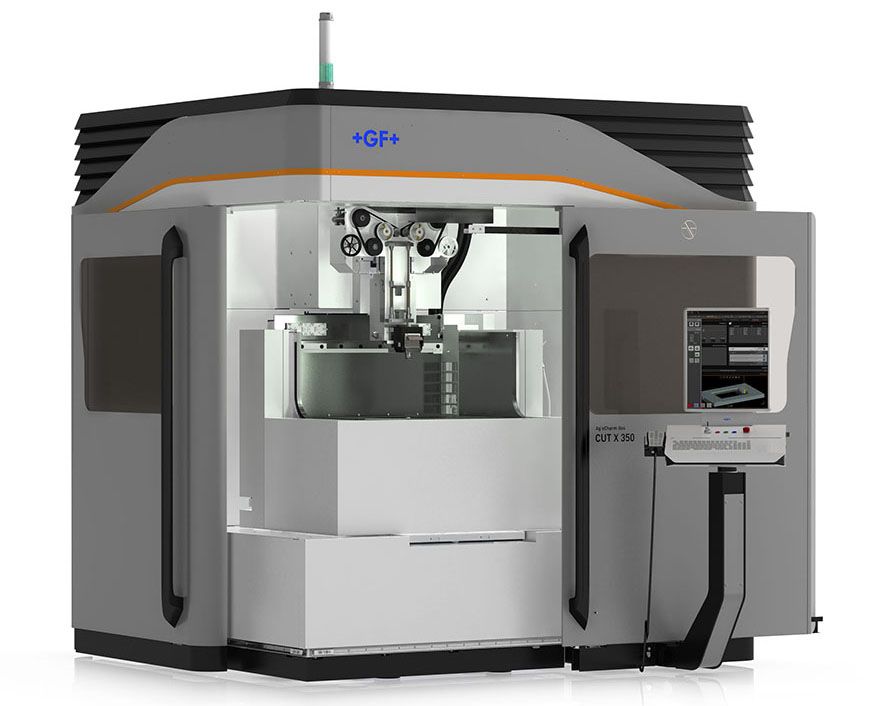 New and improved wire EDM performance via CUT X machines