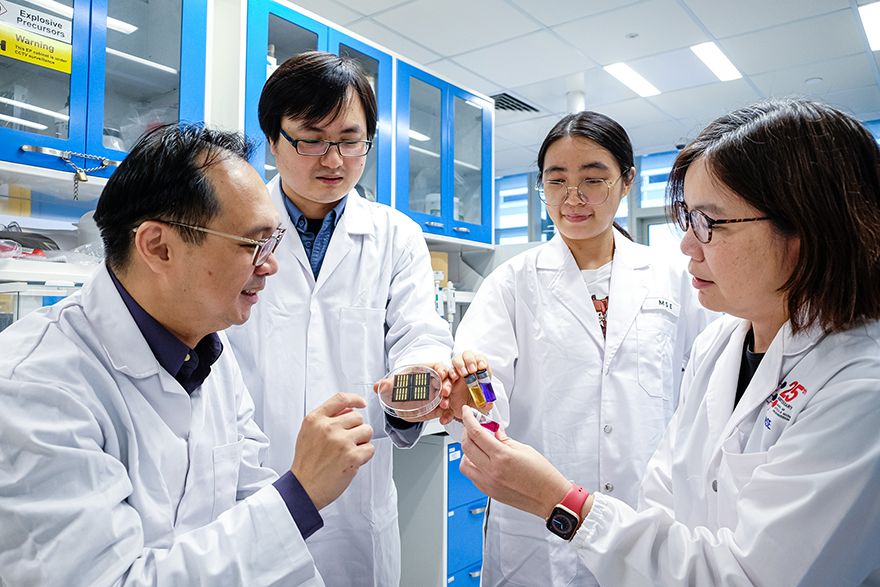 A new approach to stabilise perovskite solar cells without lead