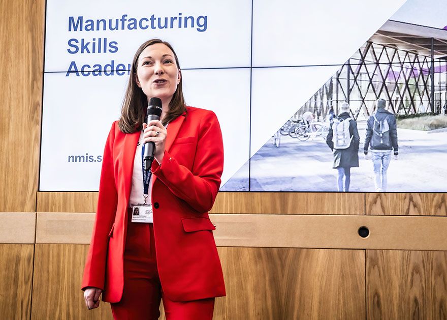 Engineer diversifies to encourage more females into manufacturing 