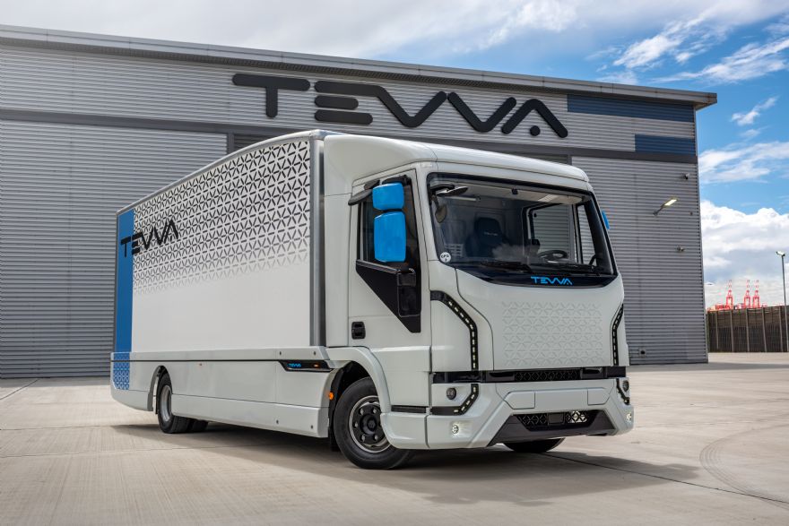 7.5tonne electric Tevva now eligible for UK plugin truck grant