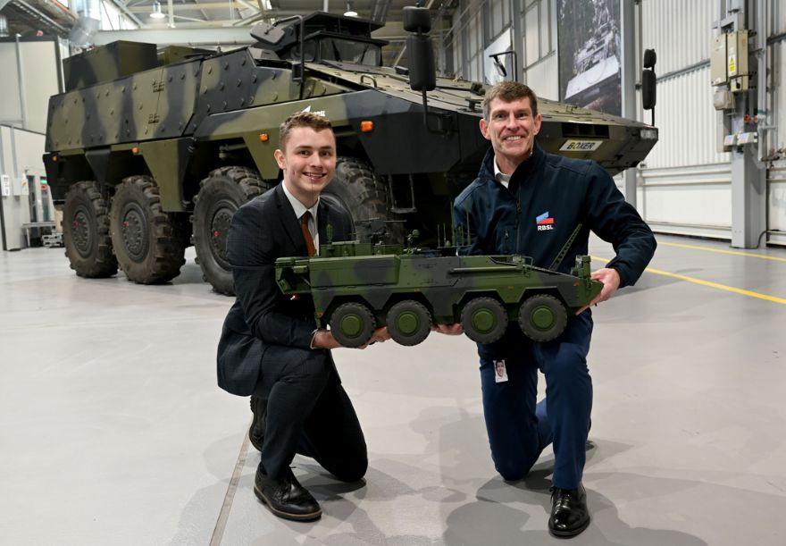 RBSL starts manufacturing British Army’s Boxer vehicles