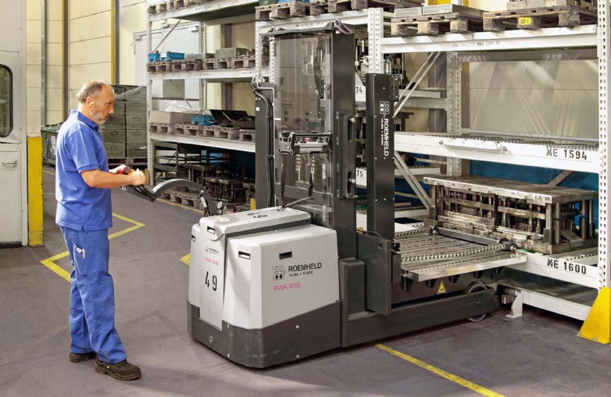 Heavy press dies handled quickly and ergonomically
