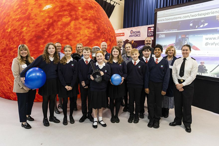 STEM roadshow shows schoolchildren the wonders of space