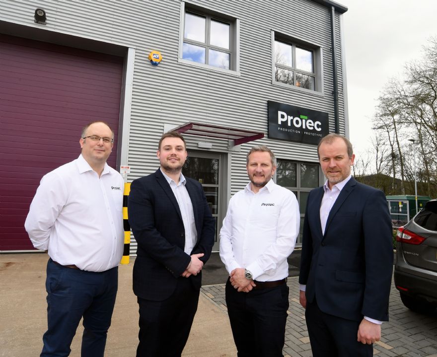 Automotive manufacturer expands after securing two grants
