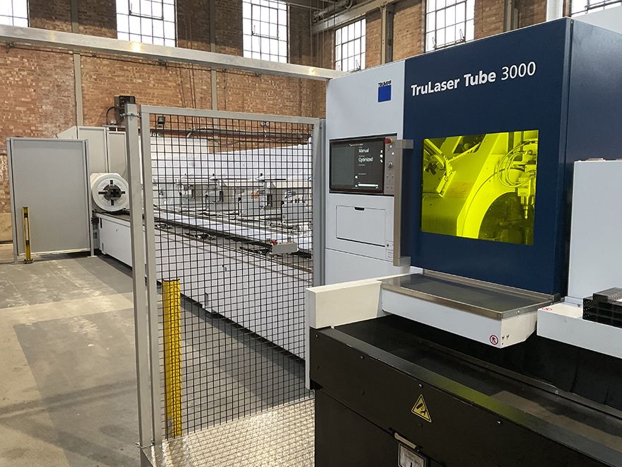 New Trumpf TruLaser Tube at Lasercell eliminates outsourcing