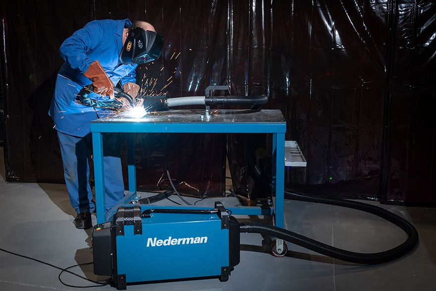 Nederman launches new ‘on-torch’ welding extraction system