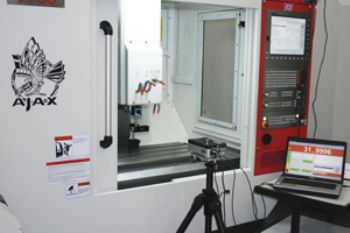 On-site laser calibration and ball-bar testing
