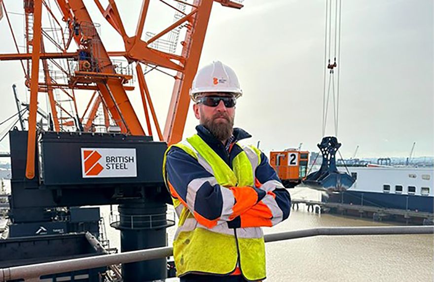 British Steel invests £30 million in new cranes at port facility