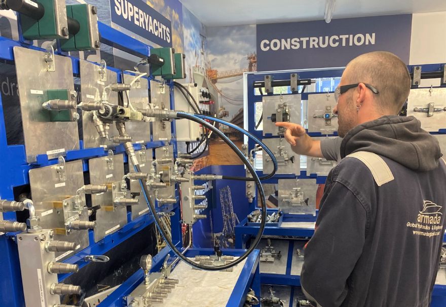 Armada Engineering launches hydraulics training centre