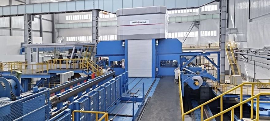 New aluminum cold rolling mill starts production in China