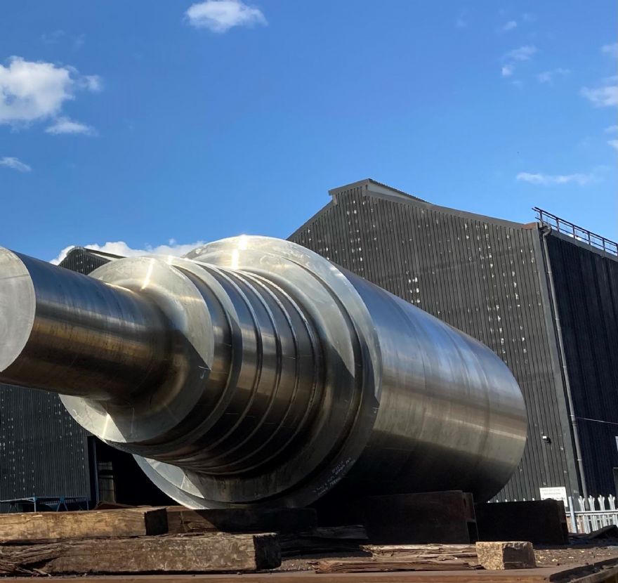 Nucor commissions steel rolls from Sheffield Forgemasters