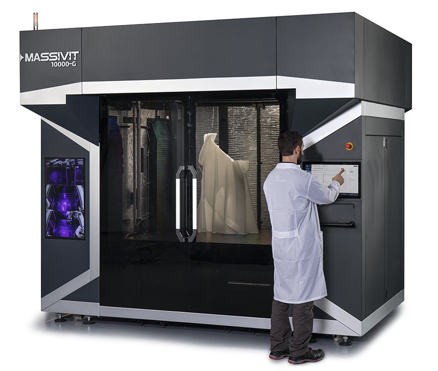 Massivit unveils 10000-G AM system at Rapid + TCT 2023