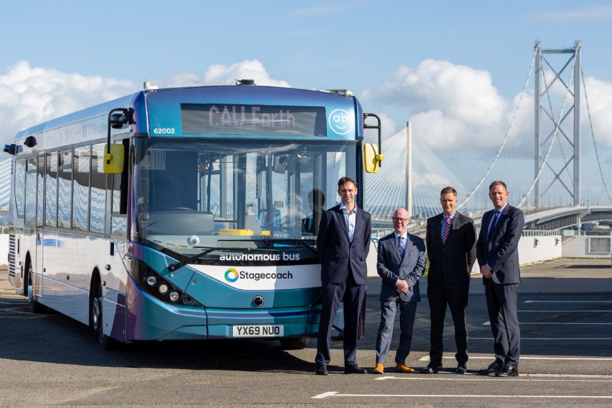 Cavforth CAVForth autonomous bus service launches in Scotland - Machinery Market ...