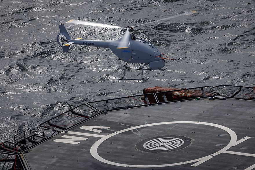 Airbus VSR700 tested at sea in full operational configuration 