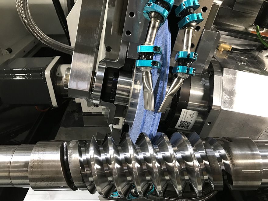 New PTG machine is first to precision grind both worms and gears