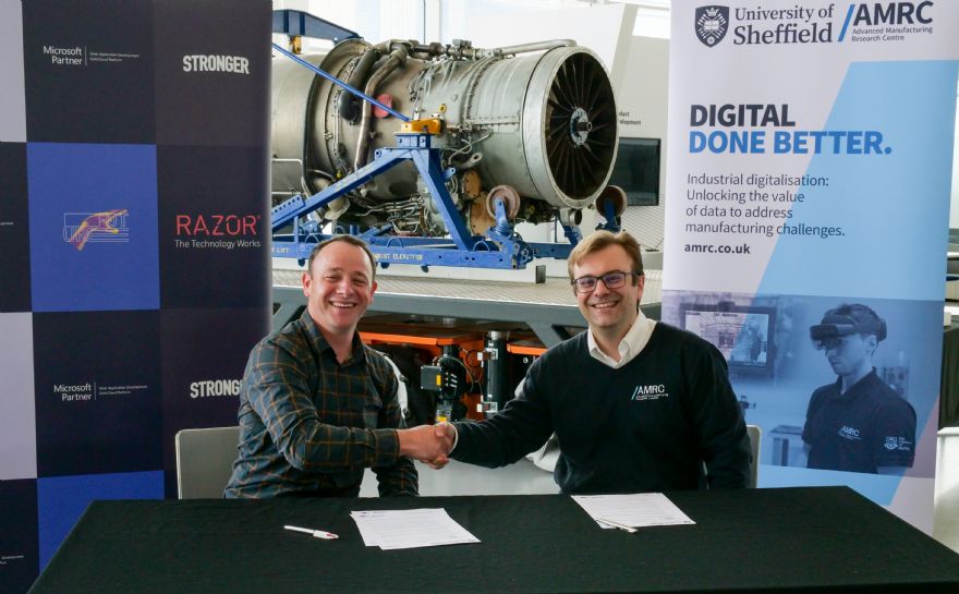 Digital tech leader Razor joins University of Sheffield AMRC