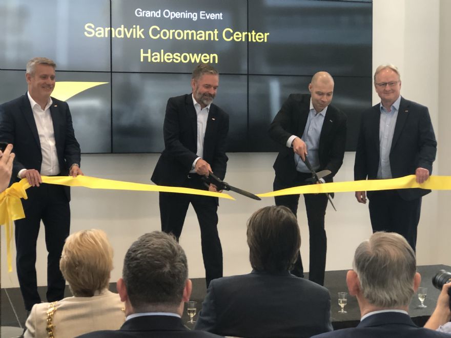Sandvik Coromant opens new Manufacturing Centre in Halesowen