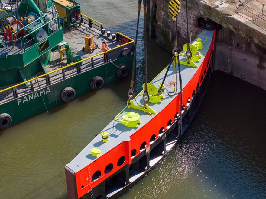 Peel Ports invests £10 million on lock gates at the Port of Liverpool