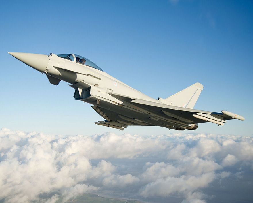 BAE Systems wins contract  to equip RAF Typhoons with advanced radar
