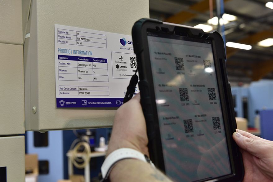 Certas Lubricant Solutions launches new fluid command software
