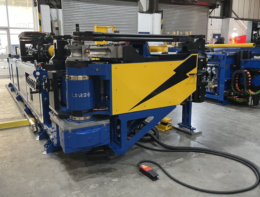 Unison tube bender at FABTECH 2023 to go to Sharpe Products 