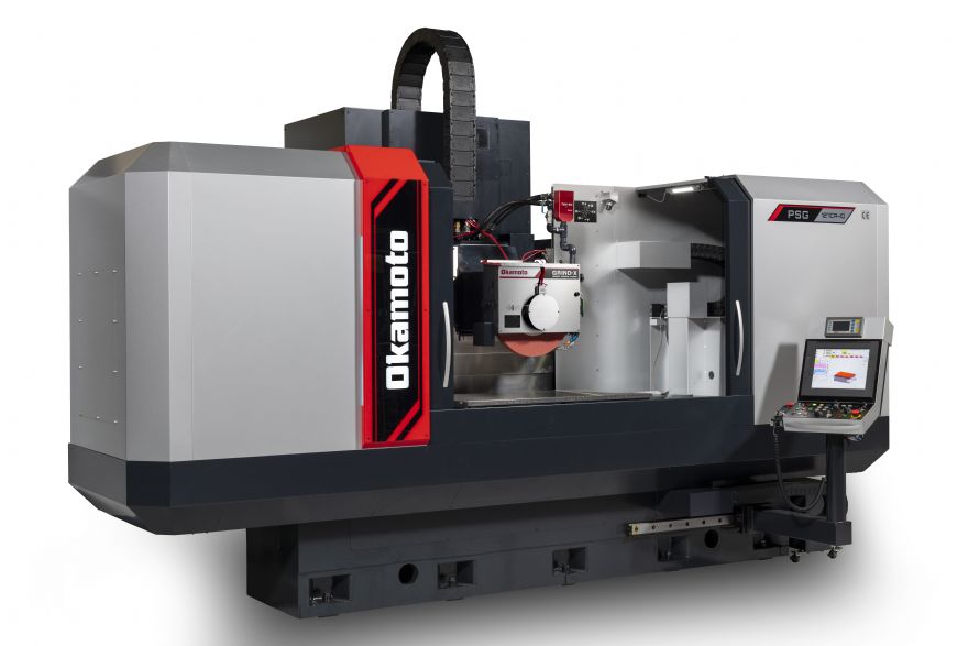 New larger-capacity Okamoto precision surface grinders