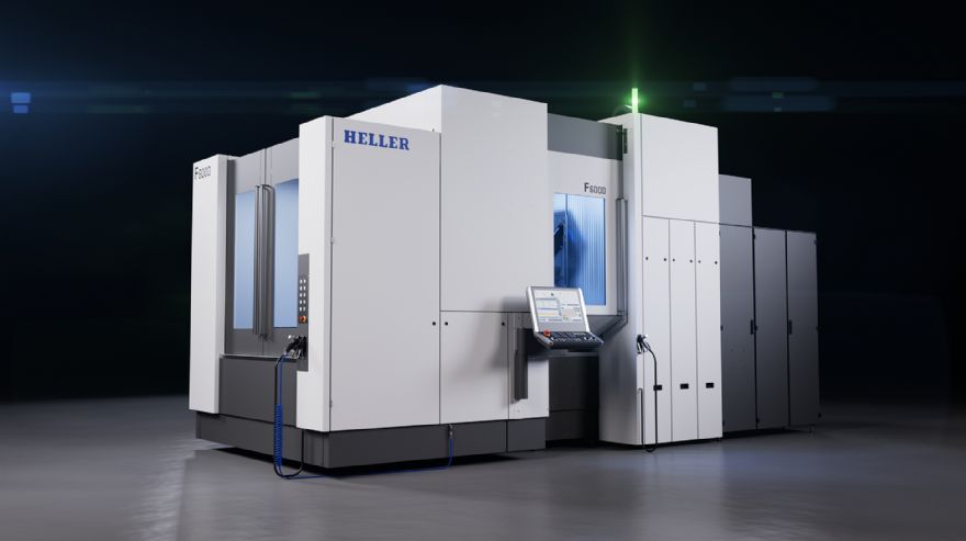 New generation F 6000 five-axis machining centre from Heller 