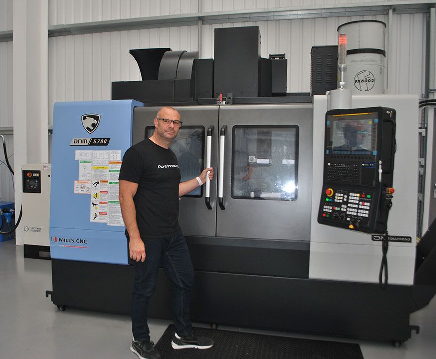 Sub-contractor invests in its first three-axis machining centre