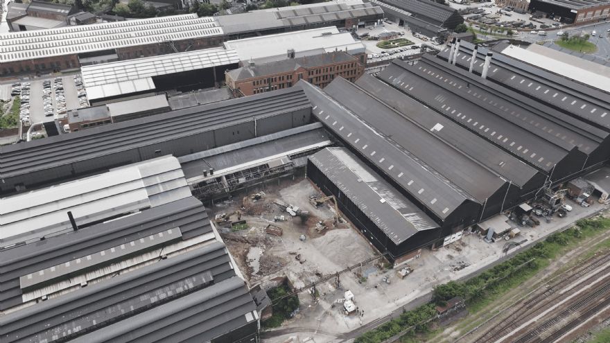 Demolition begins at Sheffield Forgemasters for new forging line