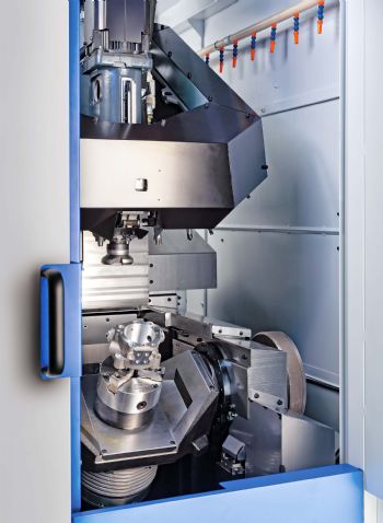 New compact five-axis multi-tasking machining centre