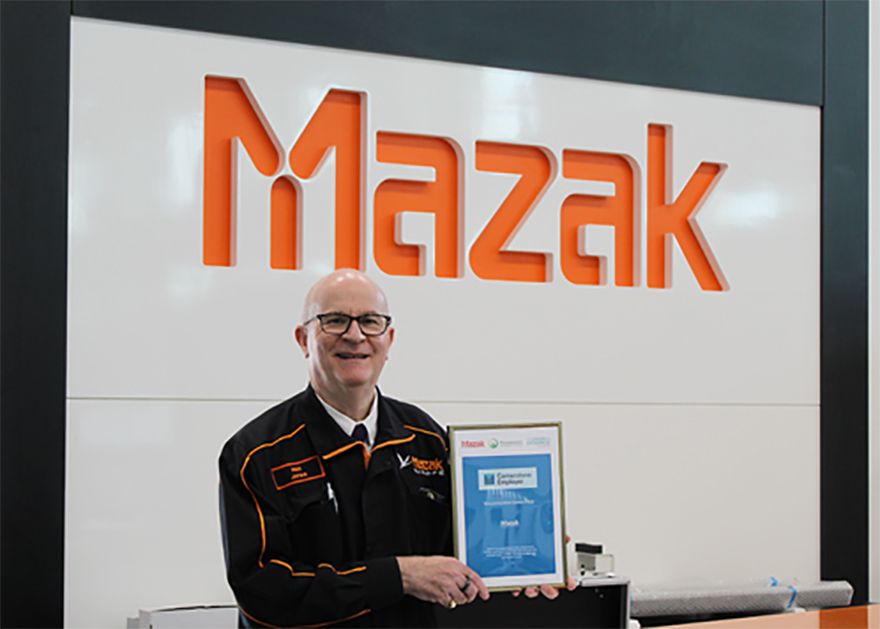 Yamazaki Mazak recognised as one of Worcester’s leading employers