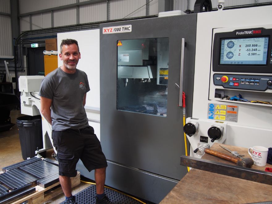XYZ Machine Tools help PJ Innovations ‘make lots of dough’