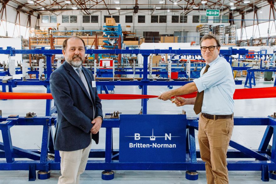 Production of iconic Islander aircraft begins on Isle of Wight