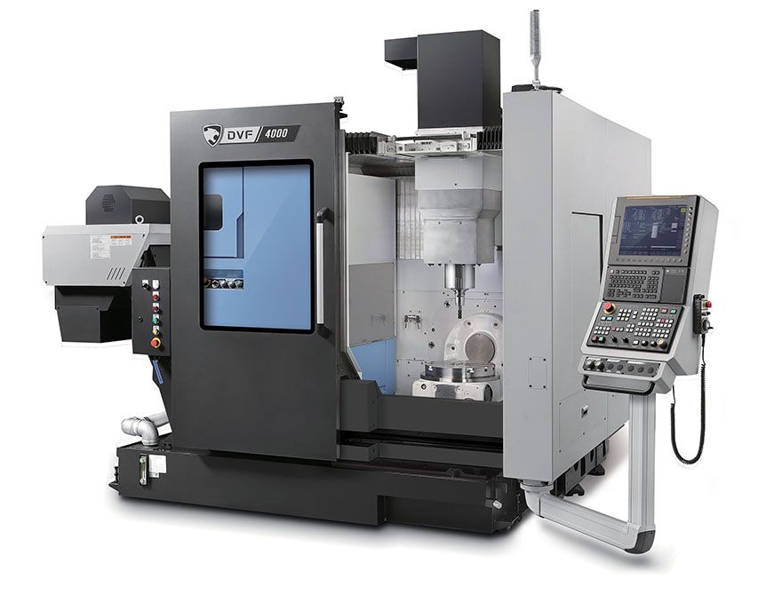 New compact five-axis machining centre packs a punch